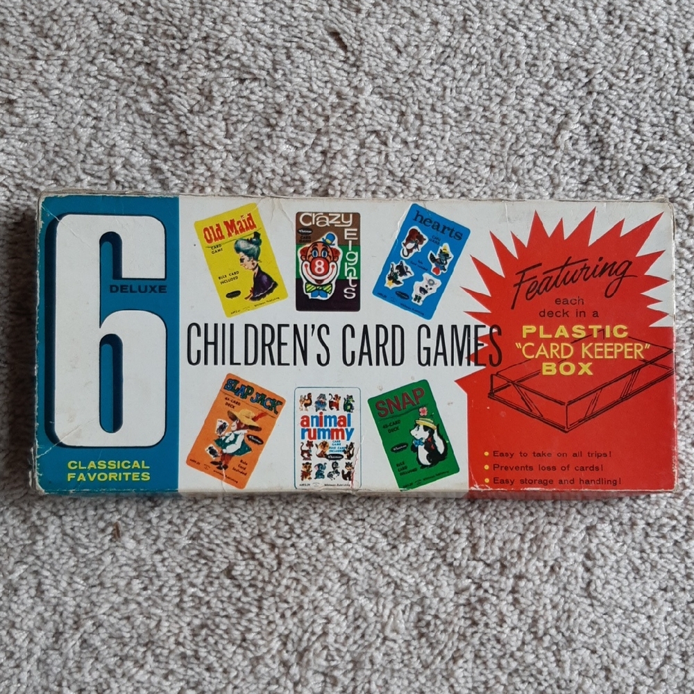 Deluxe Children's Card Games Set - Multicolor
